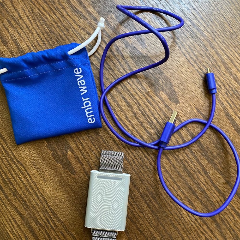Silver Wearable Cooling Device
